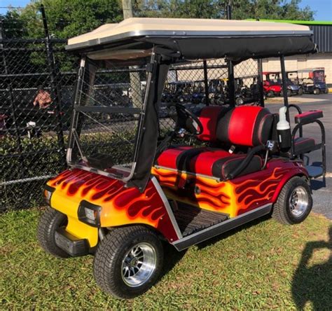 The villages golf cart sales - Welcome to JJ Golf Carts Rentals and Sales. JJ Enterprises has serviced The Villages for over 20 years. We have a fleet of 200 golf carts with full enclosures, high speed gears, a wide variety of colors, and village equipped with lights and turn signals. You can choose from 2 passenger or 4 passenger golf carts and we will deliver them to your ...